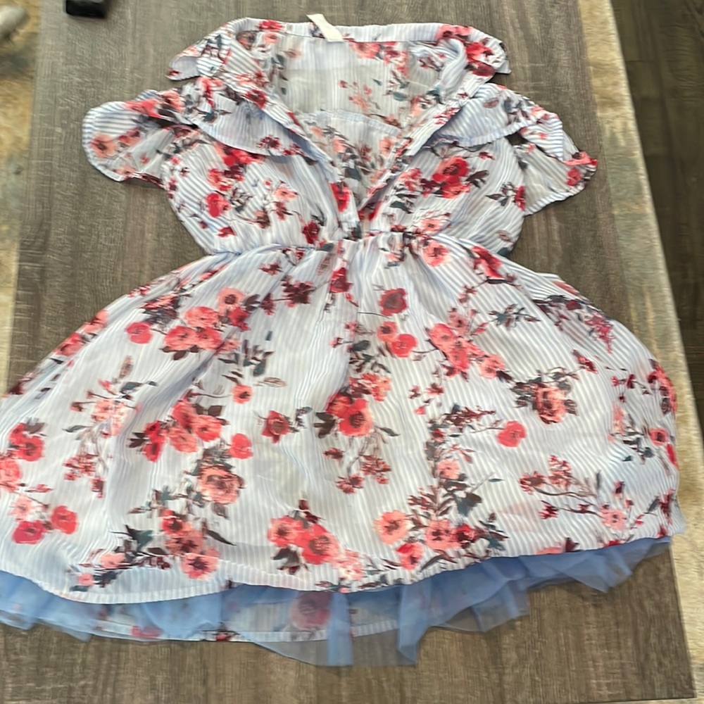 A cow girl dress